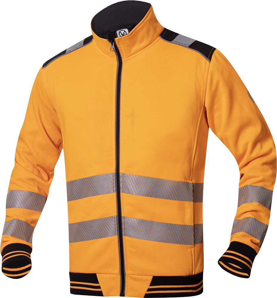Warnschutz Sweatjacke SIGNAL